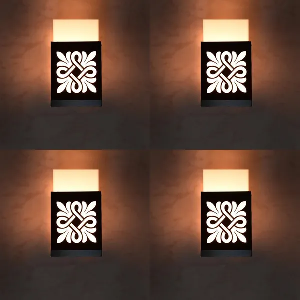 Giftwala_Uplight_Wall_Lamp_Without_Bulb(Pack_Of_4)