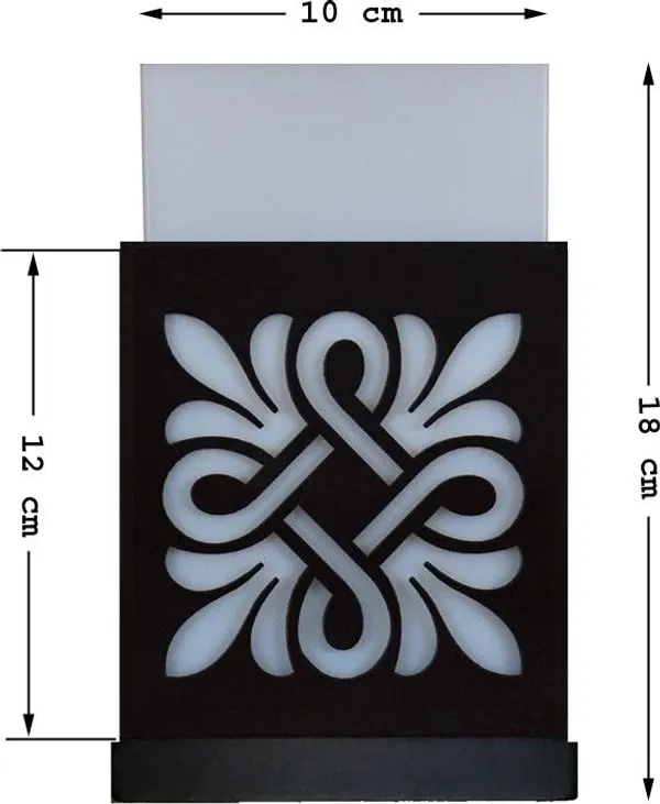 Giftwala_Uplight_Wall_Lamp_Without_Bulb(Pack_Of_4)