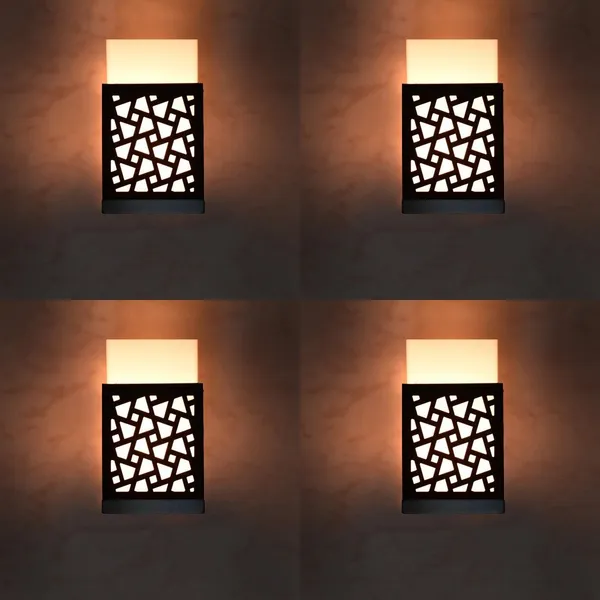 Giftwala_Uplight_Wall_Lamp_Without_Bulb(Pack_Of_4)