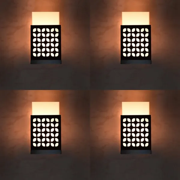 Giftwala_Uplight_Wall_Lamp_Without_Bulb(Pack_Of_4)