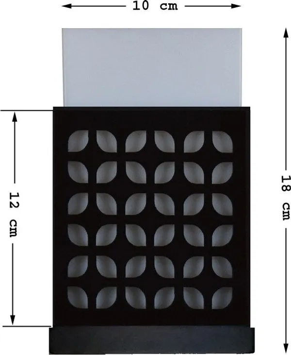 Giftwala_Uplight_Wall_Lamp_Without_Bulb(Pack_Of_4)