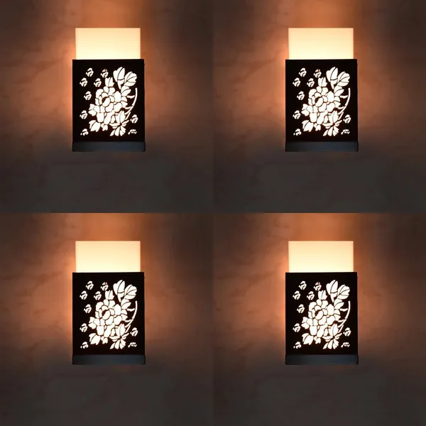 Giftwala_Uplight_Wall_Lamp_Without_Bulb(Pack_Of_4)