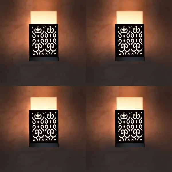 Giftwala_Uplight_Wall_Lamp_Without_Bulb(Pack_Of_4)