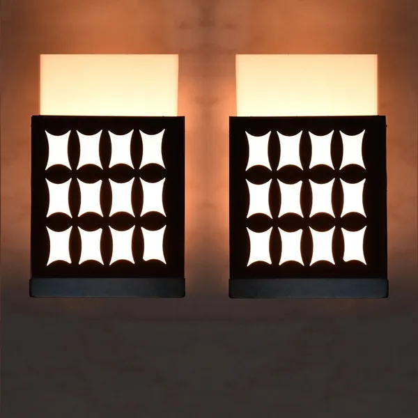 Giftwala_Uplight_Wall_Lamp_Without_Bulb(Pack_Of_2)