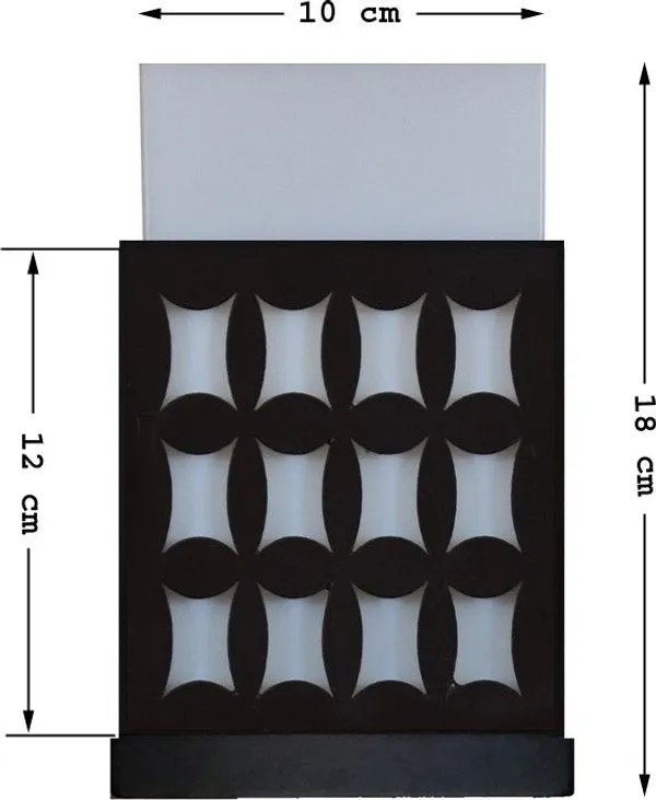 Giftwala_Uplight_Wall_Lamp_Without_Bulb(Pack_Of_2)