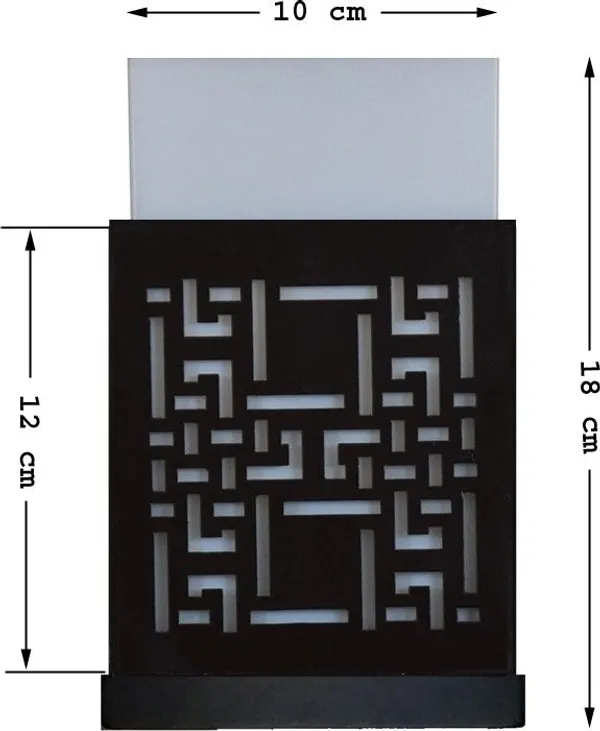 Giftwala_Uplight_Wall_Lamp_Without_Bulb(Pack_Of_1)
