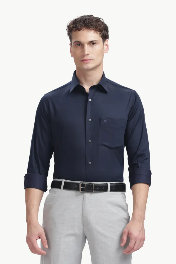 Solid_Milano_Fit_Stretchable_Formal_Shirt_For_Men