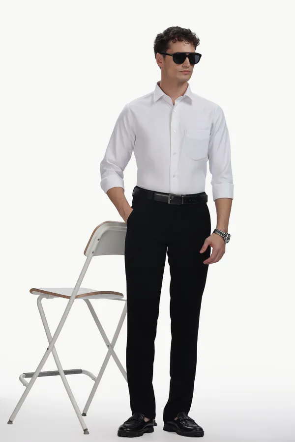 Solid_Plain_Milano_Fit_Formal_Shirt_For_Men