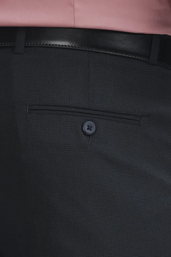 Fine_Mini_Check_Wrinkle_Free_2-Way_Stretch_Modern_Fit_Formal_Trousers_For_Men