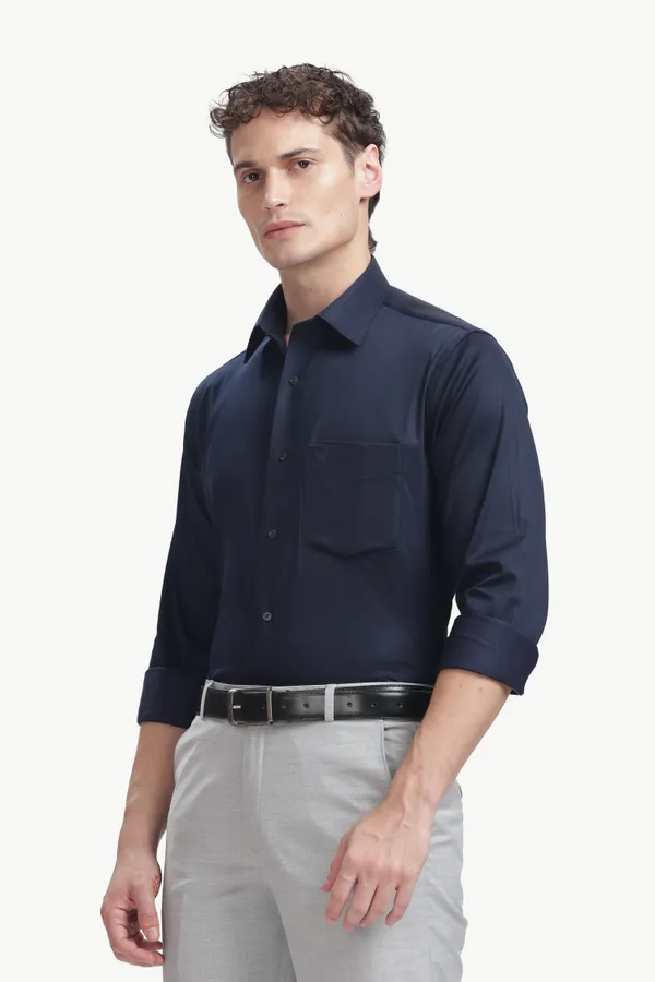Solid_Milano_Fit_Stretchable_Formal_Shirt_For_Men