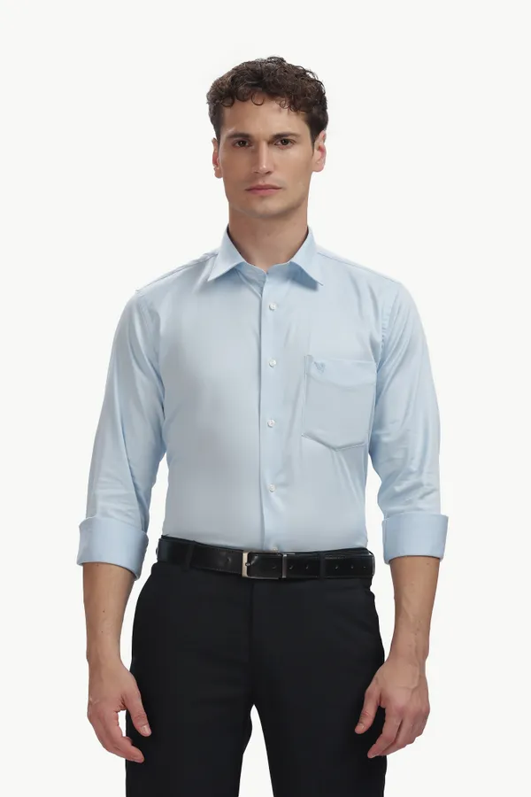 Solid_Milano_Fit_Stretchable_Formal_Shirt_For_Men