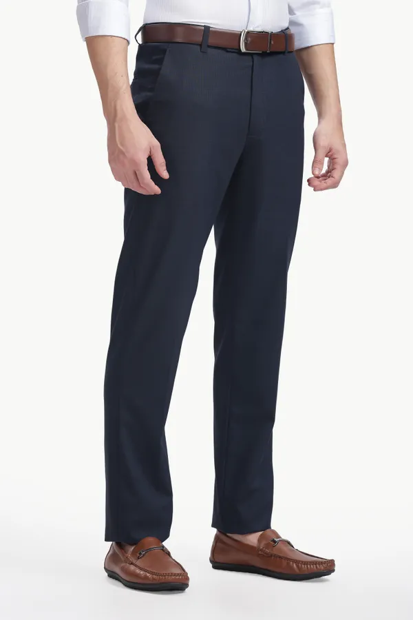 Fine_Mini_Check_Wrinkle_Free_2-Way_Stretch_Modern_Fit_Formal_Trousers_For_Men