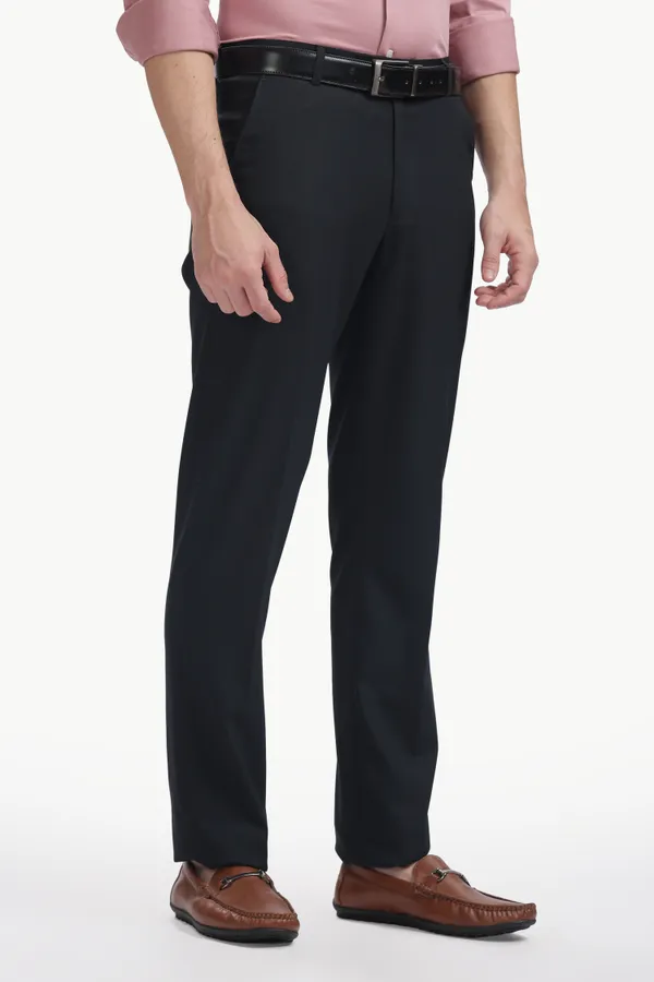 Fine_Mini_Check_Wrinkle_Free_2-Way_Stretch_Modern_Fit_Formal_Trousers_For_Men