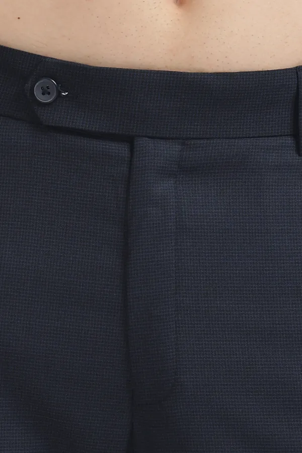 Fine_Mini_Check_Wrinkle_Free_2-Way_Stretch_Modern_Fit_Formal_Trousers_For_Men