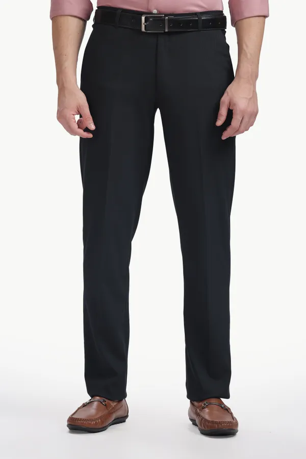 Fine_Mini_Check_Wrinkle_Free_2-Way_Stretch_Modern_Fit_Formal_Trousers_For_Men