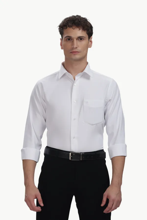 Solid_Plain_Milano_Fit_Formal_Shirt_For_Men