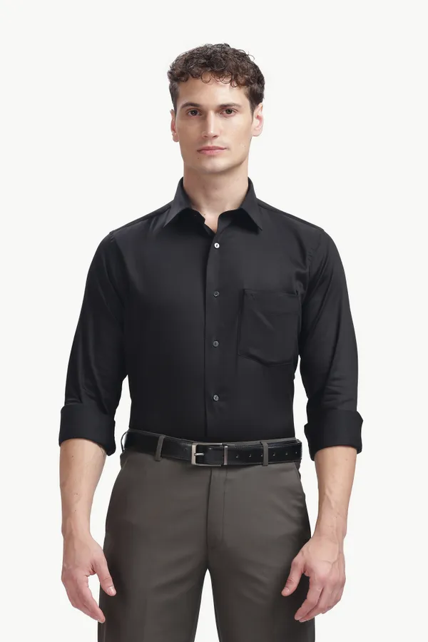 Solid_Milano_Fit_Stretchable_Formal_Shirt_For_Men