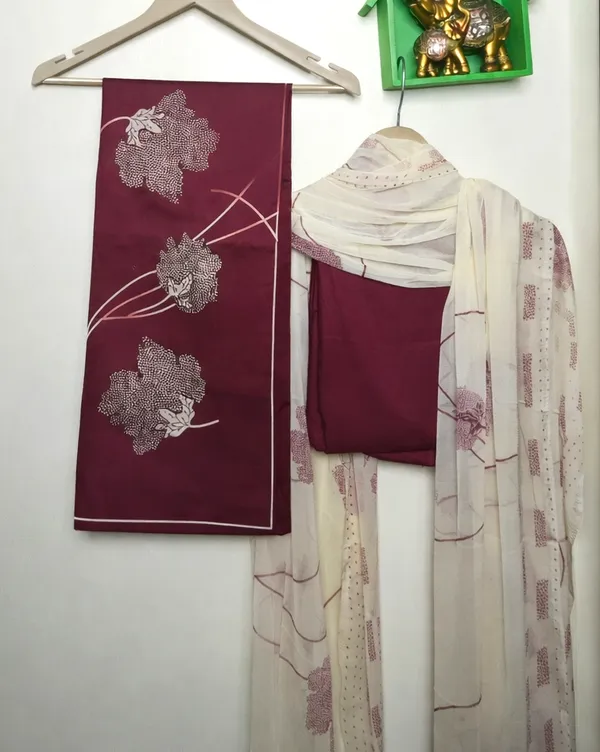 Unstitched_Suit_-_Pure_100%_Cotton_Suit_With_Dupatta_And_Pant