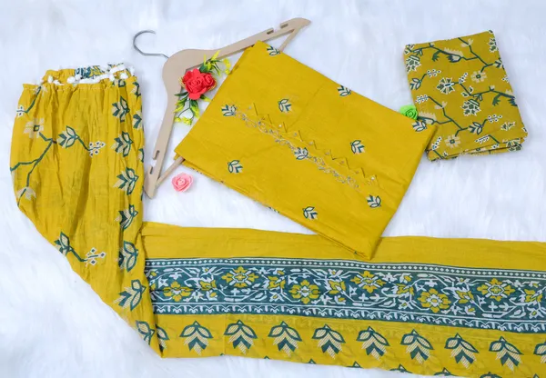 Unstitched_Suit_-_Pure_100%_Cotton_Suit_With_Dupatta_And_Pant