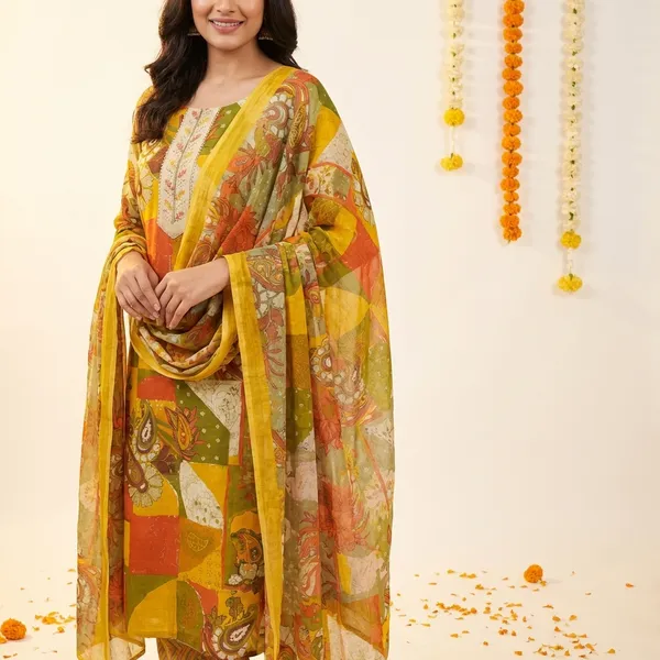 Unstitched_Suit_-_Pure_100%_Cotton_Suit_With_Dupatta_And_Pant