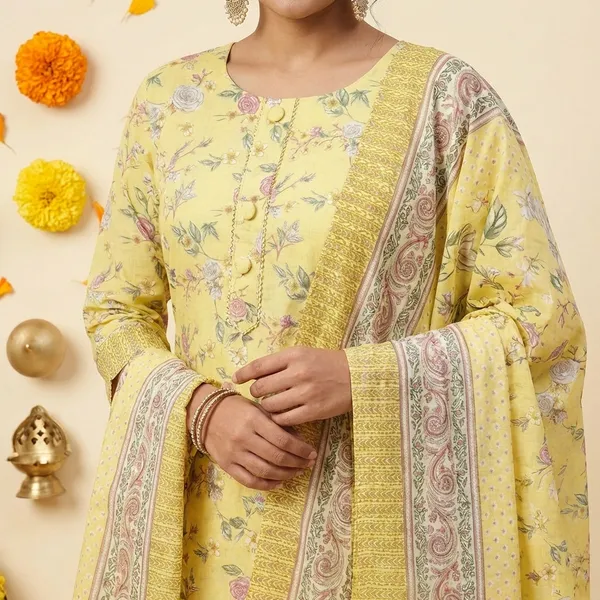Unstitched_Suit_-_Pure_100%_Cotton_Suit_With_Dupatta_And_Pant