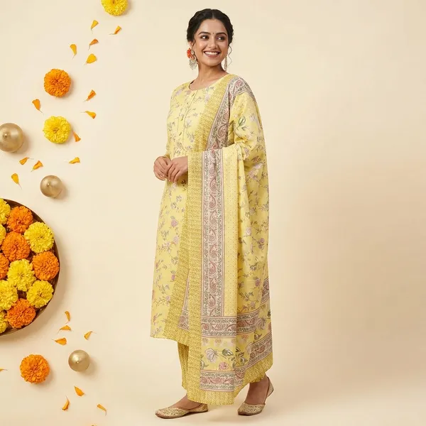 Unstitched_Suit_-_Pure_100%_Cotton_Suit_With_Dupatta_And_Pant
