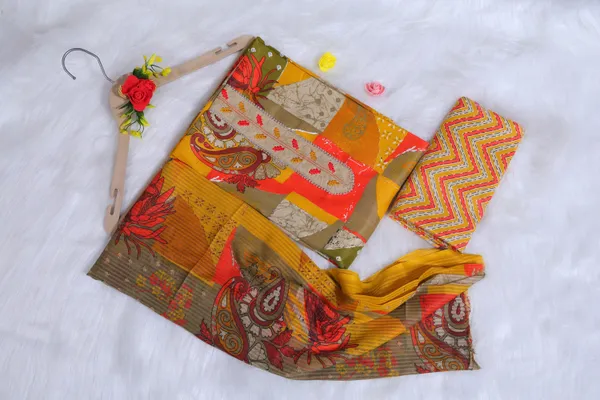 Unstitched_Suit_-_Pure_100%_Cotton_Suit_With_Dupatta_And_Pant