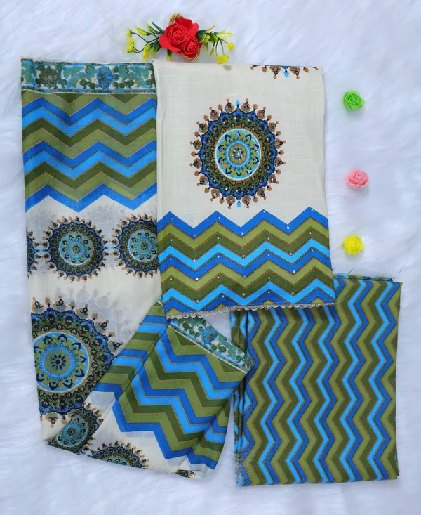 Unstitched_Suit_-_Pure_100%_Cotton_Suit_With_Dupatta_And_Pant