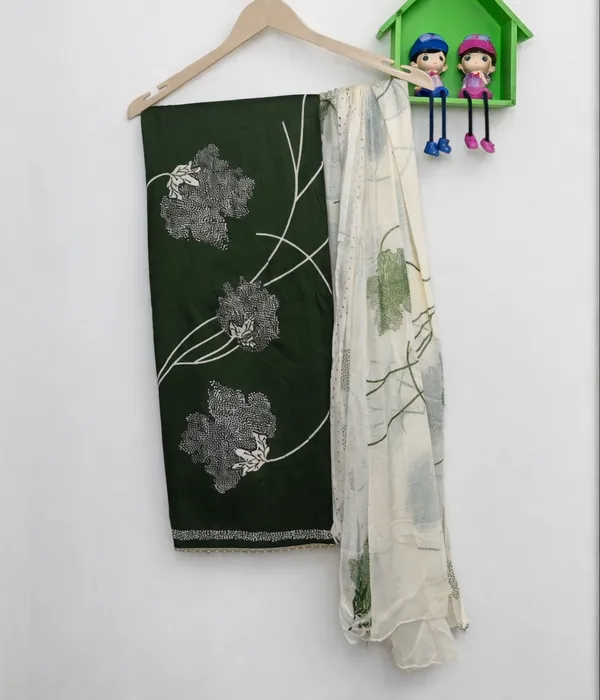 Unstitched_Suit_-_Pure_100%_Cotton_Suit_With_Chiffon_Dupatta