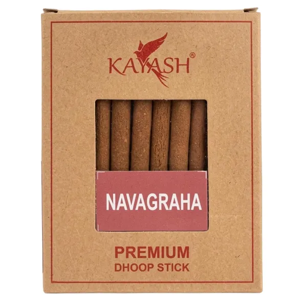 Pure_Navagraha_Premium_Dhoop_Sticks_With_Free_Stand_Bamboo_Less_Charcoal_Free_Low_Smoke_Incense_Spiritual_Blend_For_Positivity_Balance_Ideal_For_Pooja_Meditation_100_Gram