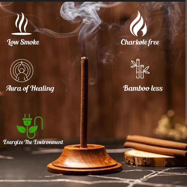 Pure_Amber_Premium_Dhoop_Sticks_With_Free_Stand_Bamboo_Less_Charcoal_Free_Low_Smoke_Incense_Spiritual_Blend_For_Positivity_Balance_Ideal_For_Pooja_Meditation_100_Gram