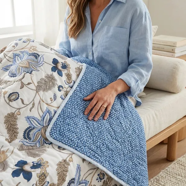 Floral_Blue_Pure_Cotton_Reversible_Printed_3_Layered_Dohar_For_AC_Rooms