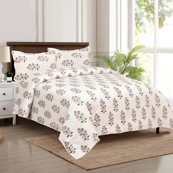 Blossom_Pure_Cotton_King_Size_Bedsheet_With_2_Pillow_Covers