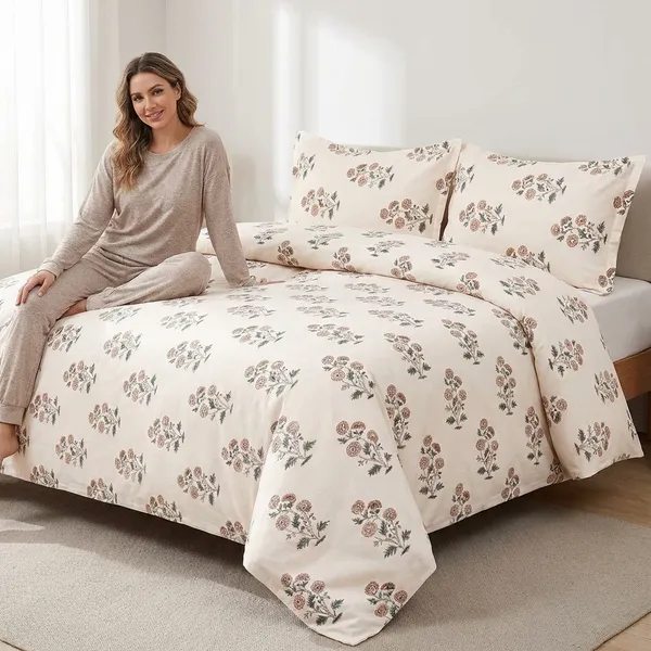 Blossom_Pure_Cotton_King_Size_Bedsheet_With_2_Pillow_Covers