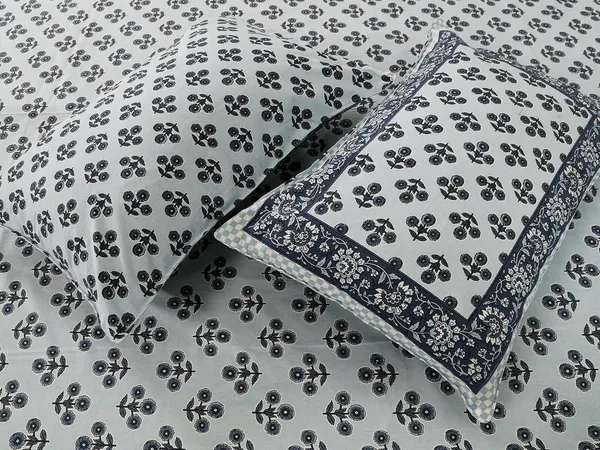 Jaipuri_Booti_Sky_Blue_Pure_Cotton_King_Size_Bedsheet_With_2_Pillow_Covers