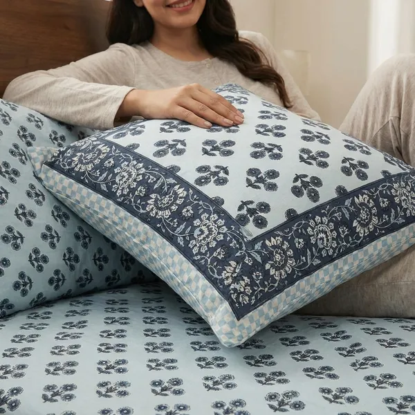 Jaipuri_Booti_Sky_Blue_Pure_Cotton_King_Size_Bedsheet_With_2_Pillow_Covers
