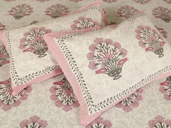 Pink_Guldasta_Pure_Cotton_King_Size_Bedsheet_With_2_Pillow_Covers