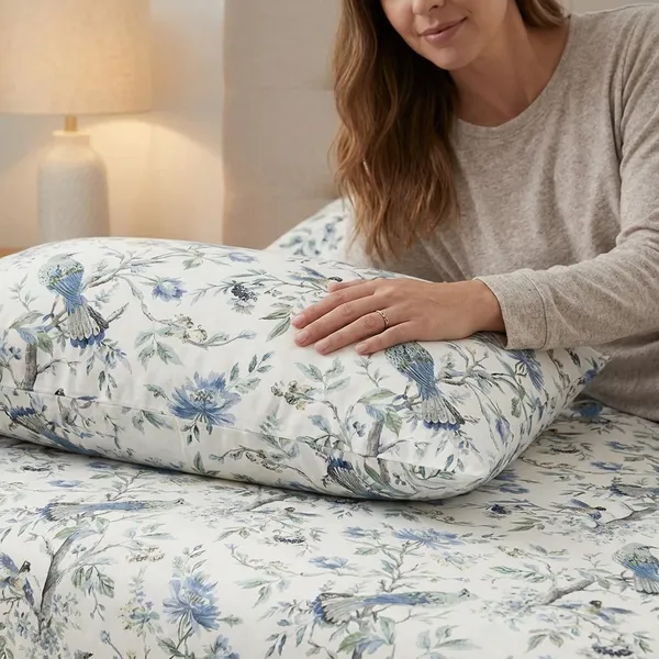 Floral_White_Pure_Cotton_Bedsheet_With_Pillow_Covers