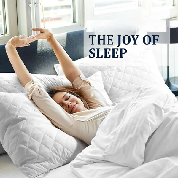 Down_Alternative_Luxury_Quilted_Pillow_Set_Of_1_|_100%_Organic_Cotton_Fabric_With_Premium_Cloud_Microfiber_Filling_|_17X27_Inches_(Moon_White)