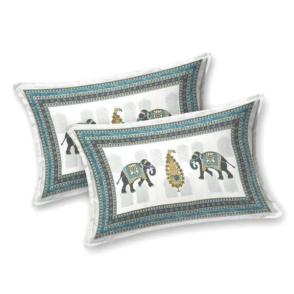 Jaipuri_Elephant_Pure_Cotton_King_Size_Bedsheet_With_2_Pillow_Covers