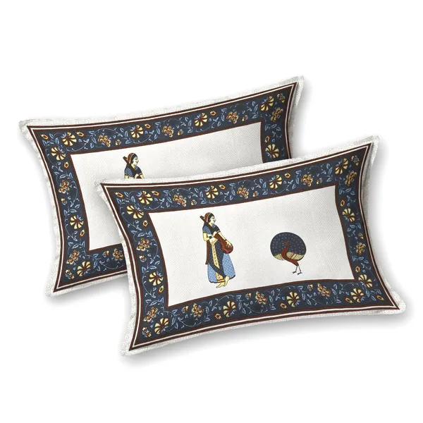 Jaipur_Gharana_Pure_Cotton_King_Size_Bedsheet_With_2_Pillow_Covers
