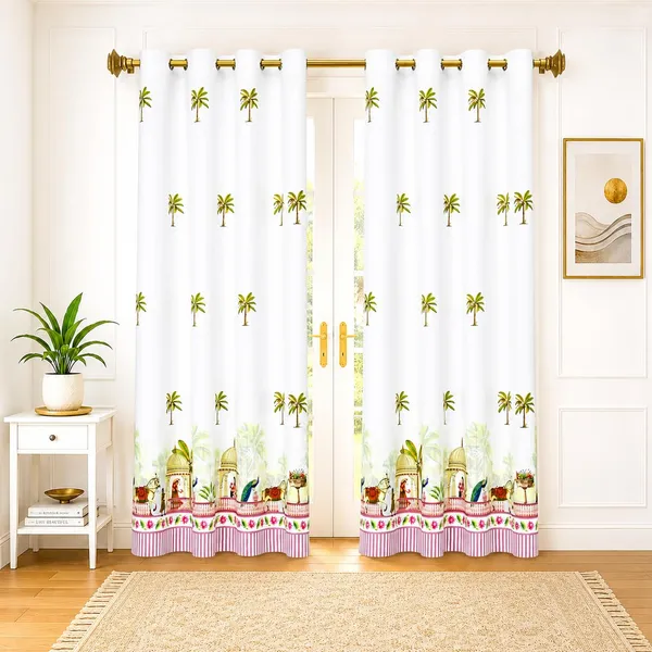 Dream_Homme_Duck_Fabric_Pure_Cotton_Curtains_for_Door/Window_-_7_Feet_Long_x_5_Feet_Wide,_Pack_of_2_Pcs_-_Digital_Printed_Room_Darkening_Curtains_with_Eyelets_(Rajgharana)