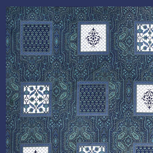 Paisley_Blue_Pure_Cotton_King_Size_Bedsheet_With_2_Pillow_Covers_