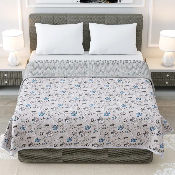 Floral_Grey_Pure_Cotton_Reversible_Printed_3_Layered_Dohar_For_AC_Rooms