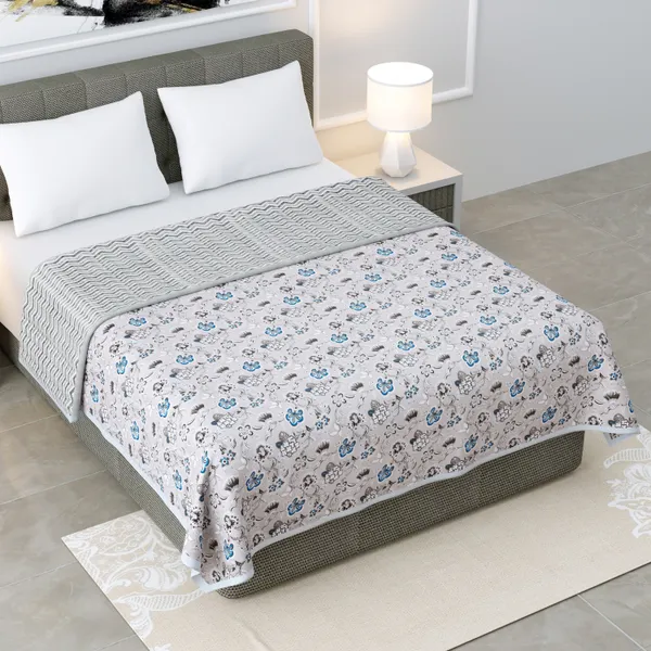 Floral_Grey_Pure_Cotton_Reversible_Printed_3_Layered_Dohar_For_AC_Rooms