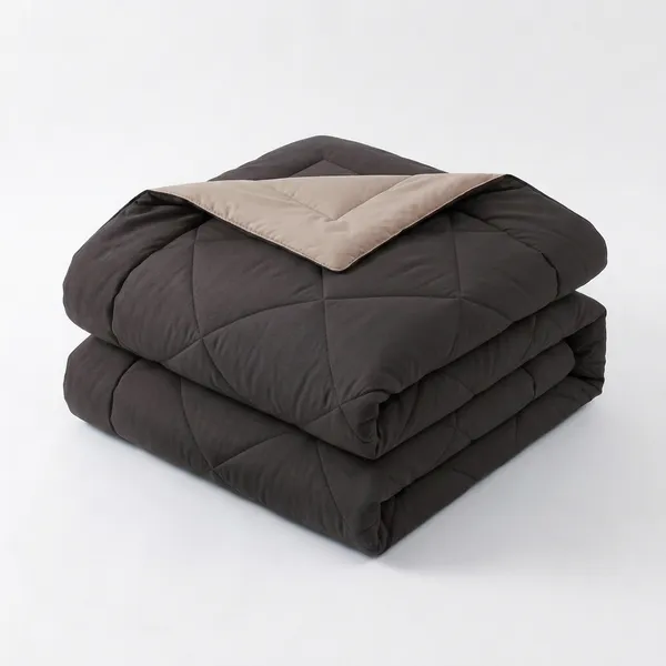 Comforter_200_GSM_Peach_Finish_Microfiber_Reversible_Tone_For_All_Seasons_(Brown_&_Subtle_Beige)