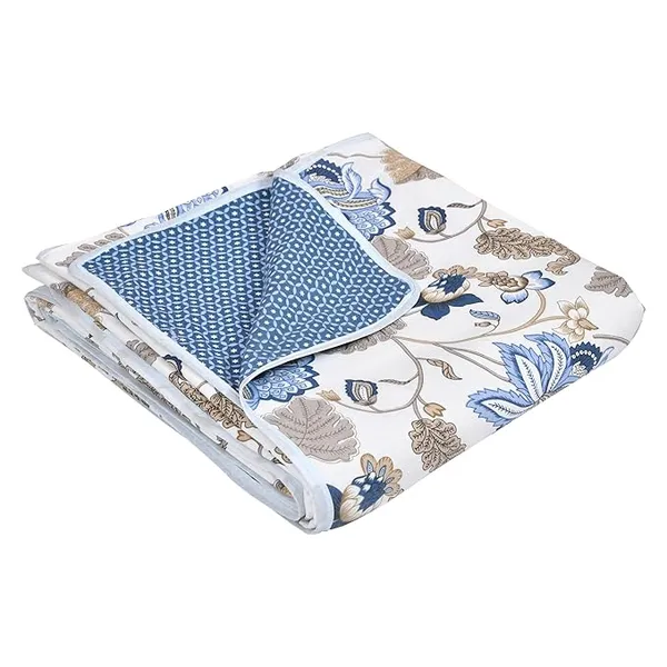 Floral_Blue_Pure_Cotton_Reversible_Printed_3_Layered_Dohar_For_AC_Rooms