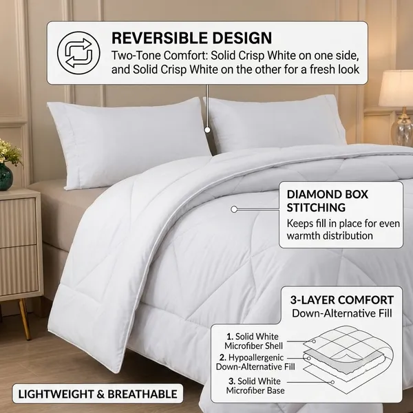 Comforter_200_GSM_Peach_Finish_Microfiber_Reversible_Tone_For_All_Seasons_(White)