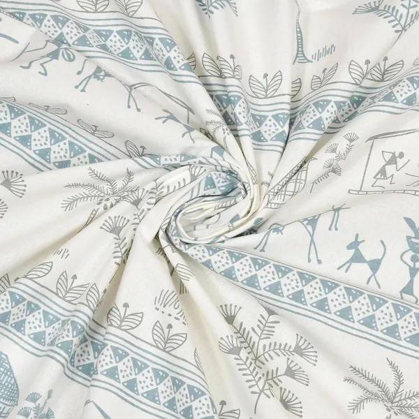 Urban_Tribals_Pure_Cotton_King_Size_Bedsheet_With_2_Pillow_Covers_(Turquoise)