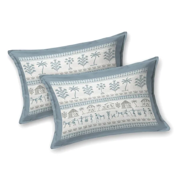 Urban_Tribals_Pure_Cotton_King_Size_Bedsheet_With_2_Pillow_Covers_(Turquoise)